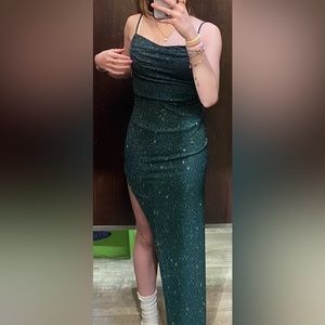 Green Sparkly Dress